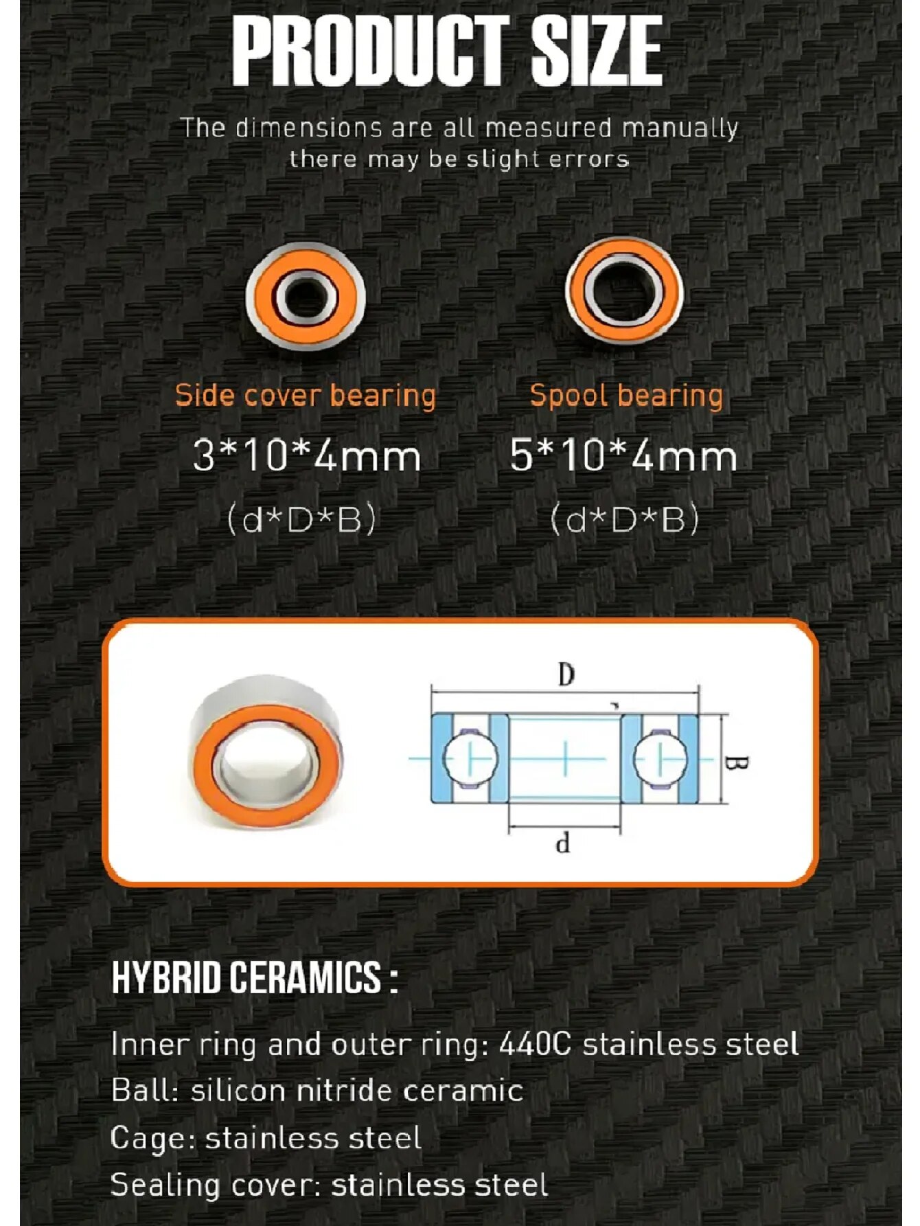 SEASIR Semi-Ceramic Hybrid Fis - Reel Spare Spool review and price