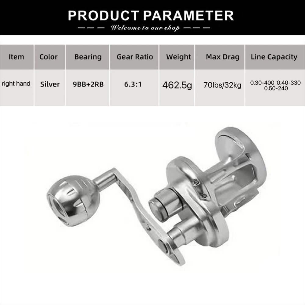 Saltwater Trolling Reel High S - Surf Reel review and price